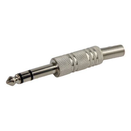 FICHA PLUG 6,5MM ESTEREO P/ ARMAR