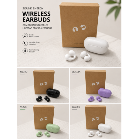 AURICULAR BT DEPORTIVO EARCUFFS