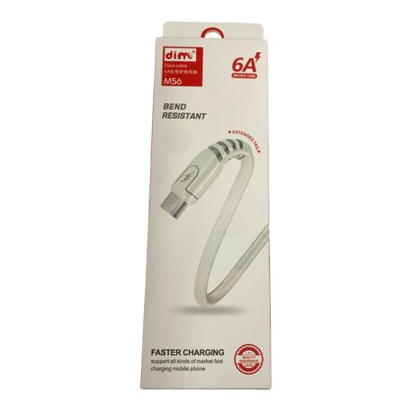 CABLE V8 6A BLANCO EN CAJA