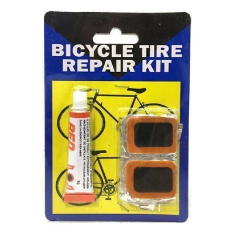 KIT PARCHE Y SOLUCION BICICLETA