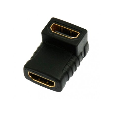FICHA HDMI HEMBRA A HEMBRA 90°