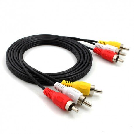 CABLE RCA A RCA 1,5 M AUDIO Y VIDEO