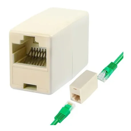 FICHA RED RJ45 HEMBRA A HEMBRA