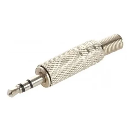 FICHA MINI-PLUG METAL ESTEREO P/ ARMAR