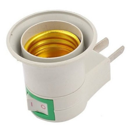 PORTALAMPARA ENCHUFE CON TECLA