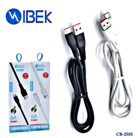 CABLE TIPO C 6A CARGA + DATOS IBEK