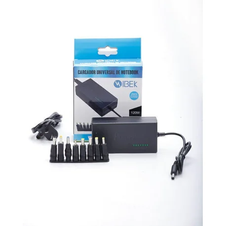 CARGADOR NOTEBOOK 120W 9 PINES