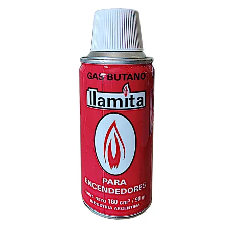 GAS BUTANO 160 CM3 ENCENDEDOR LLAMITA