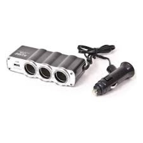 MULTI CARGADOR AUTO TRIPLE SOCKET