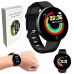 SMARTWATCH D18 RELOJ INTELIGENTE REDONDO NEGRO DEP
