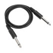 CABLE PLUG 6,5MM A PLUG 6,5MM 3 MTS ESTEREO