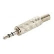 FICHA MINI-PLUG METAL ESTEREO P/ ARMAR